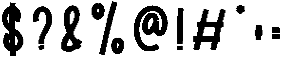 Sunshine Regular otf (400) Font OTHER CHARS
