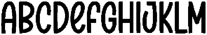 Sunshine Regular otf (400) Font UPPERCASE