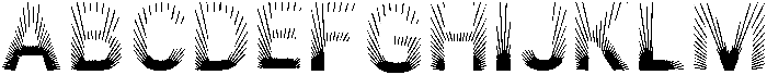 Sunshine Regular otf (400) Font UPPERCASE