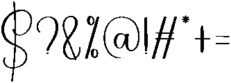 Sunshine Regular otf (400) Font OTHER CHARS