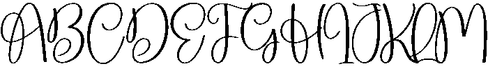 Sunshine Regular otf (400) Font UPPERCASE