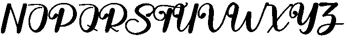 Sunshine Regular otf (400) Font UPPERCASE