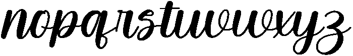 Sunshine Regular otf (400) Font LOWERCASE