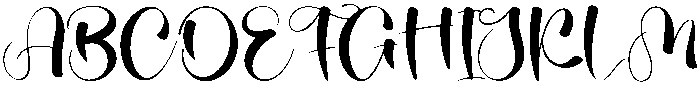 Sunshine Regular otf (400) Font UPPERCASE