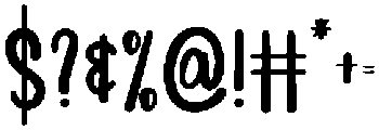 Sunshine Regular otf (400) Font OTHER CHARS