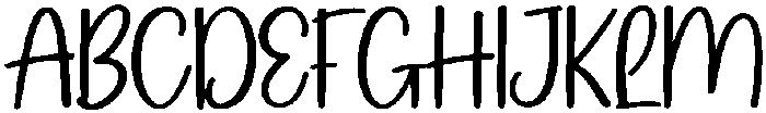Sunshine Regular otf (400) Font UPPERCASE
