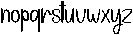 Sunshine Regular otf (400) Font LOWERCASE