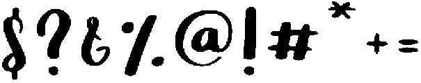 Sunshine Regular otf (400) Font OTHER CHARS