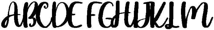 Sunshine Regular otf (400) Font UPPERCASE