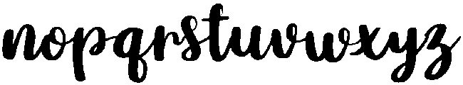 Sunshine Regular otf (400) Font LOWERCASE