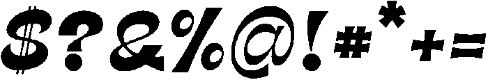 Sunshine Regular otf (400) Font OTHER CHARS