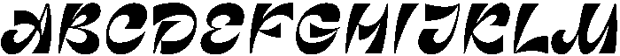 Sunshine Regular otf (400) Font UPPERCASE
