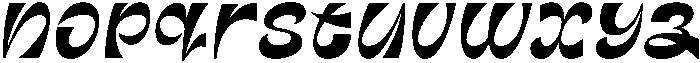 Sunshine Regular otf (400) Font LOWERCASE