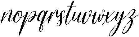 Sunshine Regular otf (400) Font LOWERCASE