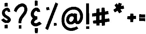 Sunshine Regular otf (400) Font OTHER CHARS