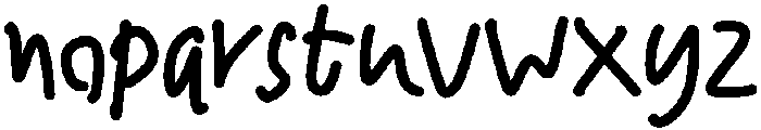 Sunshine Regular otf (400) Font LOWERCASE