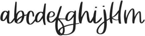 Sunshine Wishes otf (400) Font LOWERCASE