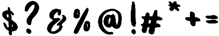Sunshine otf (400) Font OTHER CHARS