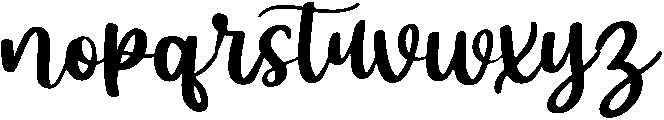 Sunshine otf (400) Font LOWERCASE