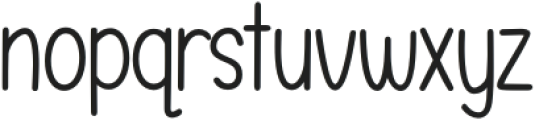 SunshineNotebook-Regular otf (400) Font LOWERCASE