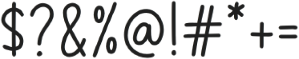 SunshineNotebookSpace-Regular otf (400) Font OTHER CHARS