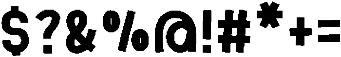 Sunsut Regular otf (400) Font OTHER CHARS