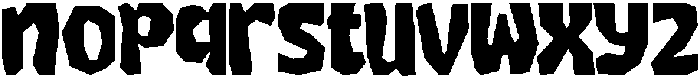Sunway Regular otf (400) Font LOWERCASE