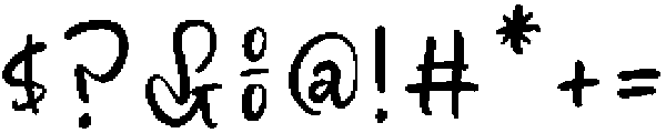 Sunyplay Peachy otf (400) Font OTHER CHARS