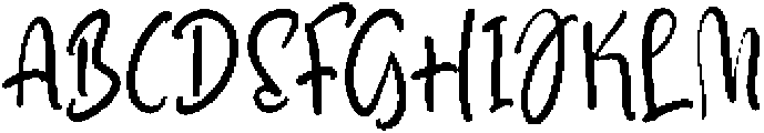Sunyplay Peachy otf (400) Font UPPERCASE