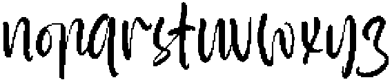 Sunyplay Peachy otf (400) Font LOWERCASE