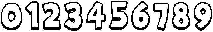 Super Blok Regular otf (400) Font OTHER CHARS