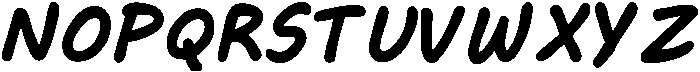 Super Bubble Regular otf (400) Font LOWERCASE