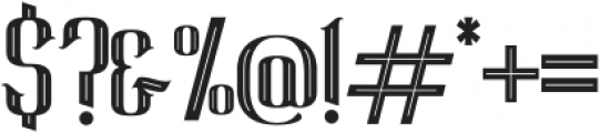 Super Byzantine Regular otf (400) Font OTHER CHARS