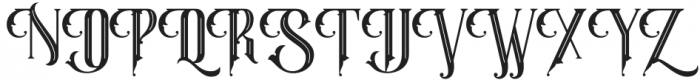 Super Byzantine Regular otf (400) Font UPPERCASE