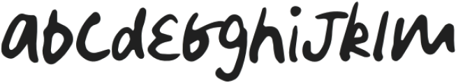 Super Duper Handwriting Regular otf (400) Font LOWERCASE