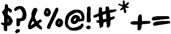 Super Duper Regular otf (400) Font OTHER CHARS