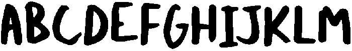 Super Duper Regular otf (400) Font UPPERCASE