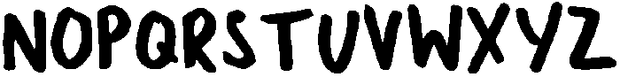 Super Duper Regular otf (400) Font UPPERCASE