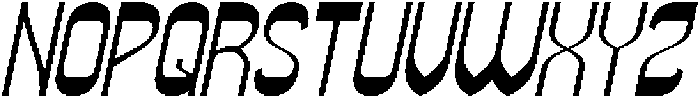 Super Easy Italic otf (400) Font UPPERCASE