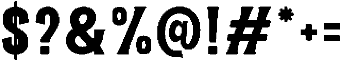 Super Gesture Serif otf (400) Font OTHER CHARS
