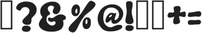 Super Groovy Regular ttf (400) Font OTHER CHARS