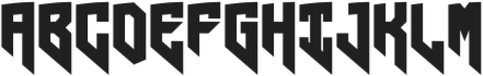Super Hero Shield otf (400) Font UPPERCASE