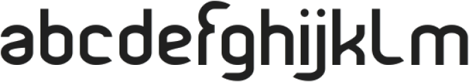 Super Hybrid otf (400) Font LOWERCASE