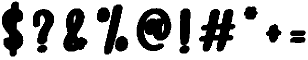 Super Kids Regular otf (400) Font OTHER CHARS