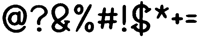 Super Kids Regular otf (400) Font OTHER CHARS
