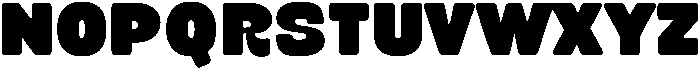 Super Meaty Regular otf (400) Font LOWERCASE