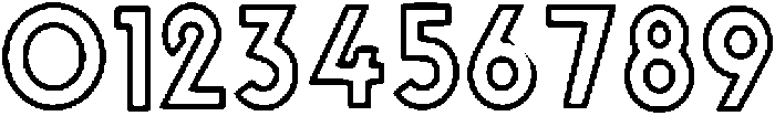 Super Outline Regular otf (400) Font OTHER CHARS