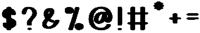 Super Pink Regular otf (400) Font OTHER CHARS