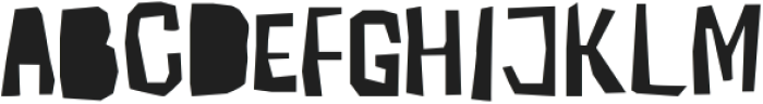 Super Punk Regular otf (400) Font UPPERCASE