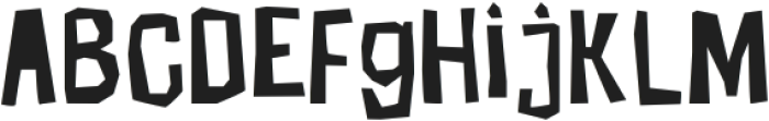 Super Punk Regular otf (400) Font LOWERCASE